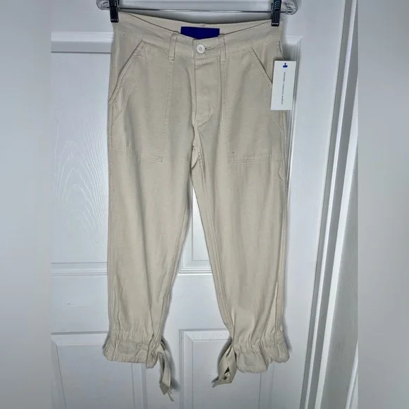 NWT MOTHER X Carolyn Murphy The Ankle Slapper Cropped Pants